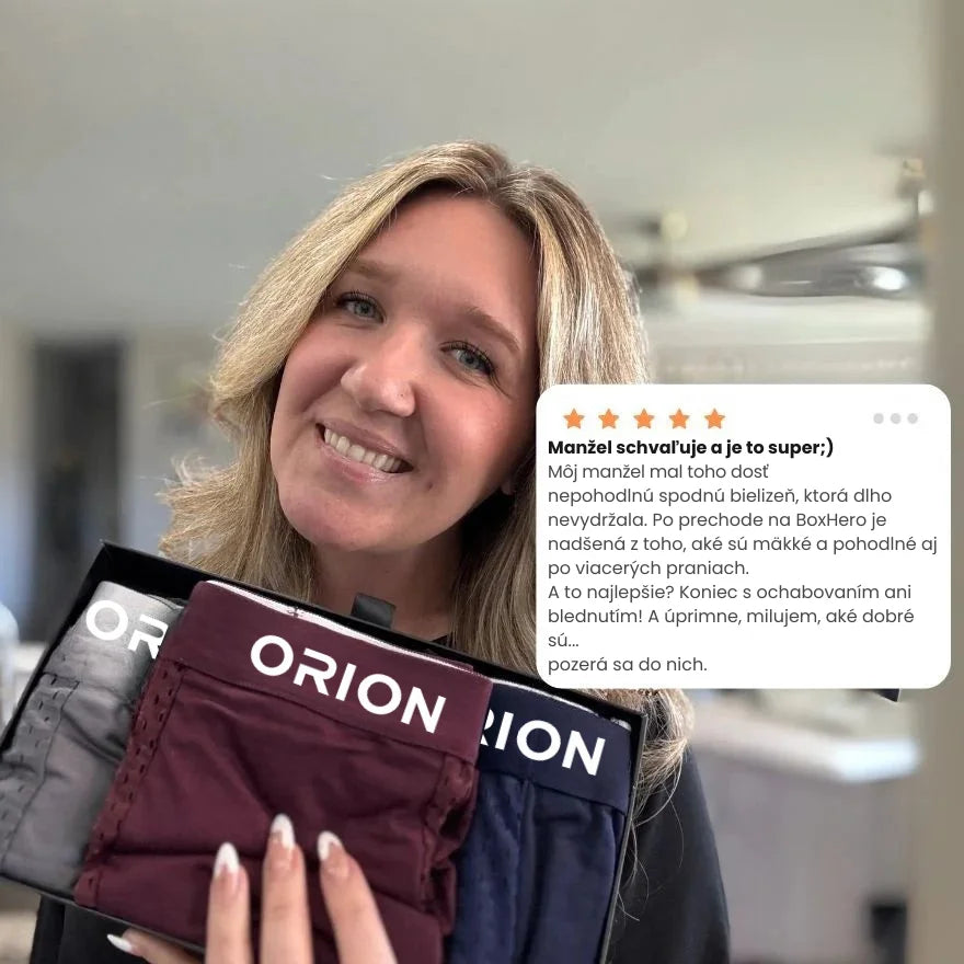 5 Balenie ORION BOXERKY PRÉMIUM BAMBUS